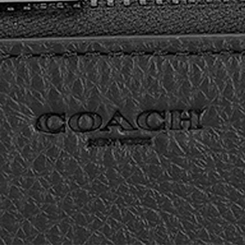 コーチ アウトレット コインケース メンズ ジップ キー ケース ブラック COACH OUTLET CW358 QB/BK