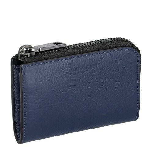 コーチ アウトレット コインケース メンズ ジップ キー ケース ブルー COACH OUTLET CW358 QBDEB ディープ ブルー
