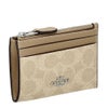 コーチ アウトレット コインケース カードケース レディース ミニ スキニー ID ケース・シグネチャー キャンバス ブラウン COACH OUTLET CW870 SVPWH サンド/トープ