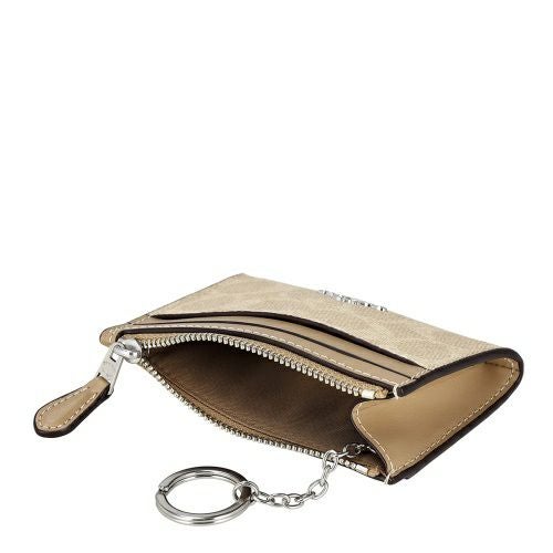 コーチ アウトレット コインケース カードケース レディース ミニ スキニー ID ケース・シグネチャー キャンバス ブラウン COACH OUTLET CW870 SVPWH サンド/トープ