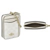 コーチ アウトレット コインケース カードケース レディース ジップ カード ケース・シグネチャー キャンバス ホワイト COACH OUTLET CW883 IMXU5 ホワイト/チョーク