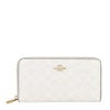 コーチ アウトレット 長財布 レディース ロング ジップ アラウンド ウォレット・シグネチャー キャンバス ホワイト COACH OUTLET CW778 IMXU5 ホワイト/チョーク