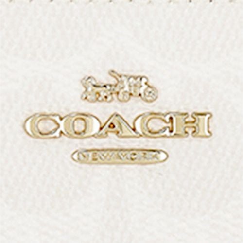 コーチ アウトレット 長財布 レディース ロング ジップ アラウンド ウォレット・シグネチャー キャンバス ホワイト COACH OUTLET CW778 IMXU5 ホワイト/チョーク