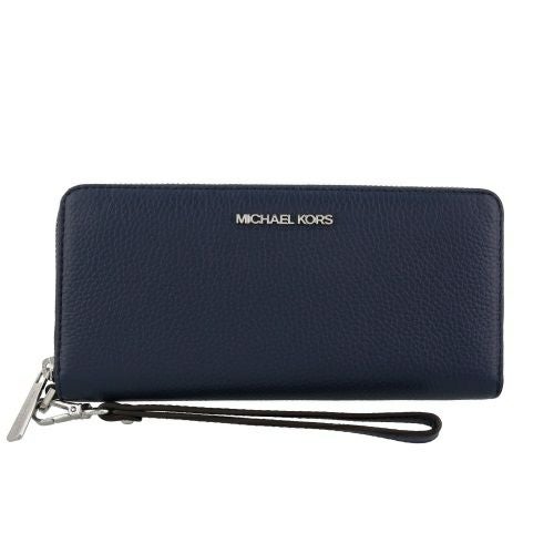 マイケルコース 長財布 レディース ジェット セット トラベル レザー トラベル コンチネンタル ラウンド ジップ ネイビー MICHAEL KORS 35F7STVE7L NAVY