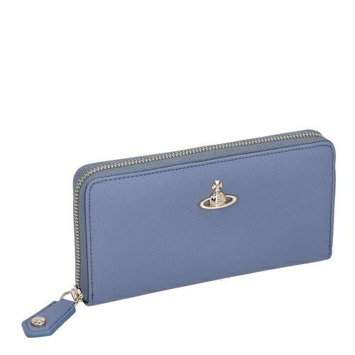 ヴィヴィアンウエストウッド 長財布 レディース ブルー Vivienne Westwood 5106005BW S0021 K401 BLUE