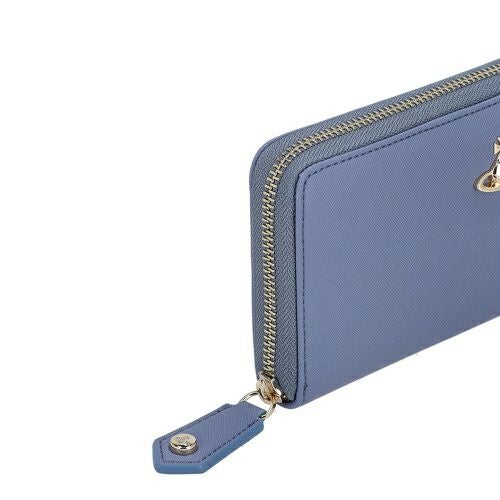 ヴィヴィアンウエストウッド 長財布 レディース ブルー Vivienne