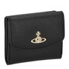 ヴィヴィアンウエストウッド 二つ折り財布 レディース ブラック Vivienne Westwood 51150032W S0021 N402 BLACK