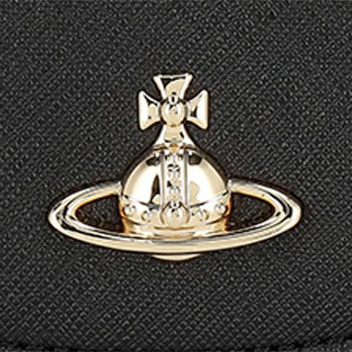 ヴィヴィアンウエストウッド 二つ折り財布 レディース ブラック Vivienne Westwood 51150032W S0021 N402 BLACK