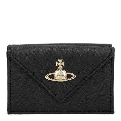 ヴィヴィアンウエストウッド 三つ折り財布 レディース ブラック Vivienne Westwood 5115002EW S0021 N402 BLACK