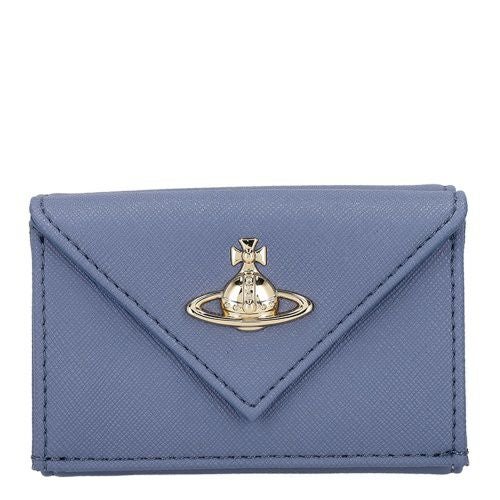 ヴィヴィアンウエストウッド 三つ折り財布 レディース ブルー Vivienne Westwood 5115002EW S0021 K401 BLUE