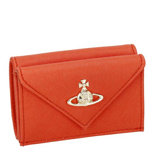 ヴィヴィアンウエストウッド 三つ折り財布 レディース オレンジ Vivienne Westwood 5115002EW S0021 F402 ORANGE