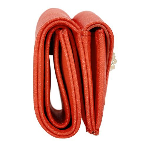 ヴィヴィアンウエストウッド 三つ折り財布 レディース オレンジ Vivienne Westwood 5115002EW S0021 F402 ORANGE