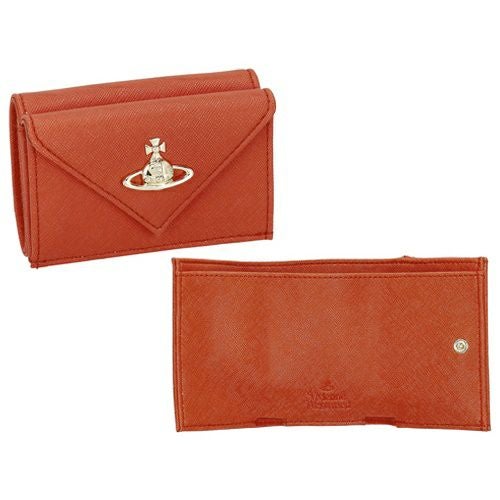 ヴィヴィアンウエストウッド 三つ折り財布 レディース オレンジ Vivienne Westwood 5115002EW S0021 F402 ORANGE