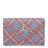 ヴィヴィアンウエストウッド 三つ折り財布 レディース マルチカラー Vivienne Westwood 5115002FW S0022 K302 BLUE/ORANGE TARTAN