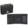 ヴィヴィアンウエストウッド 三つ折り財布 レディース ブラック Vivienne Westwood 5115002MW S0021 N402 BLACK
