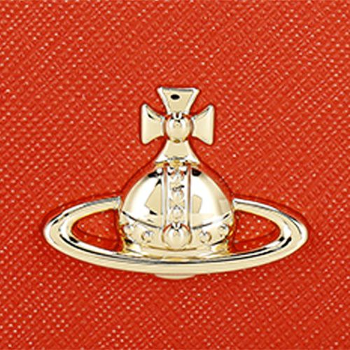 ヴィヴィアンウエストウッド 三つ折り財布 レディース オレンジ Vivienne Westwood 5115002MW S0021 F402 ORANGE