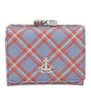 ヴィヴィアンウエストウッド 三つ折り財布 レディース マルチカラー Vivienne Westwood 5115002NW S0022 K302 BLUE/ORANGE TARTAN