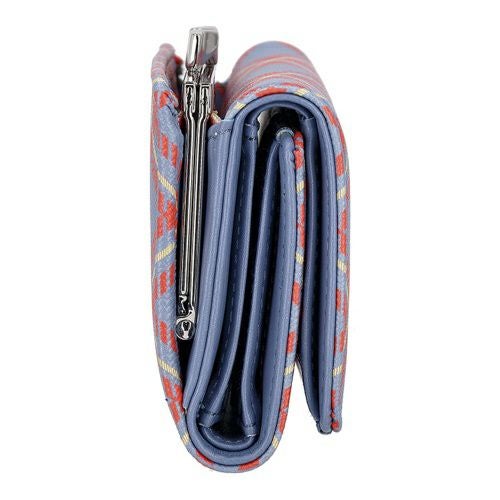 ヴィヴィアンウエストウッド 三つ折り財布 レディース マルチカラー Vivienne Westwood 5115002NW S0022 K302 BLUE/ORANGE TARTAN