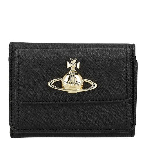 ヴィヴィアンウエストウッド 三つ折り財布 レディース ブラック Vivienne Westwood 5115002TW S0021 N402 BLACK