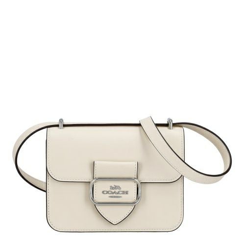 コーチ アウトレット ショルダーバッグ レディース モーガン スクエア クロスボディ ホワイト COACH OUTLET CL416 SV/HA