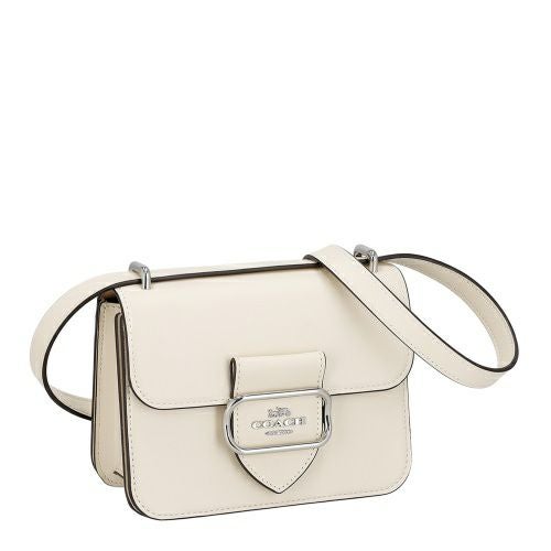 コーチ アウトレット ショルダーバッグ レディース モーガン スクエア クロスボディ ホワイト COACH OUTLET CL416 SV/HA