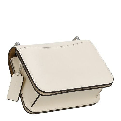 コーチ アウトレット ショルダーバッグ レディース モーガン スクエア クロスボディ ホワイト COACH OUTLET CL416 SV/HA