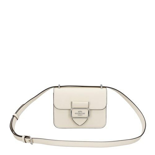 コーチ アウトレット ショルダーバッグ レディース モーガン スクエア クロスボディ ホワイト COACH OUTLET CL416 SV/HA