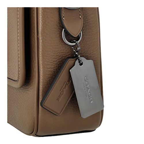コーチ アウトレット ショルダーバッグ メンズ ルーカス クロスボディ ブラウン COACH OUTLET CO914 QBCBD ダーク ストーン