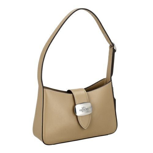 Coach クリーム色 ショルダーバッグ コーチ アウトレット ショルダーバッグ レディース エライザ