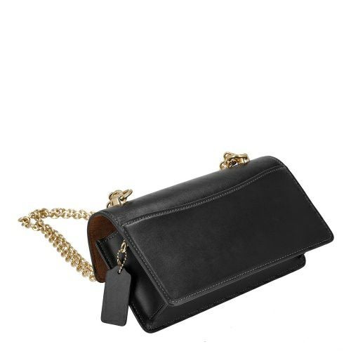 コーチ アウトレット ショルダーバッグ レディース エライザ フラップ クロスボディ ブラック COACH OUTLET CP008 IMBLK