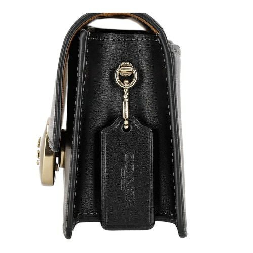 コーチ アウトレット ショルダーバッグ レディース エライザ フラップ クロスボディ ブラック COACH OUTLET CP008 IMBLK