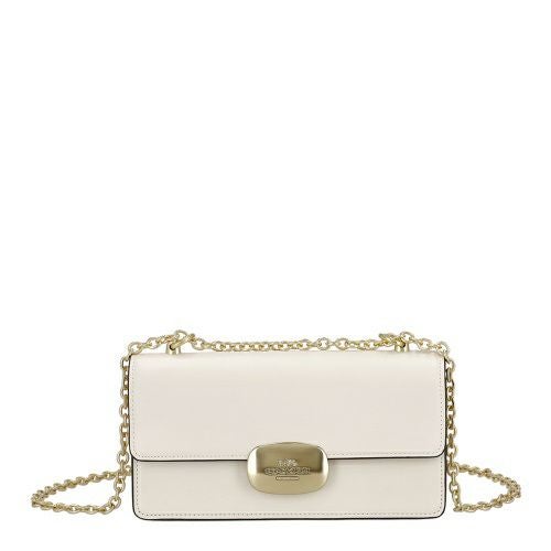 コーチ アウトレット ショルダーバッグ レディース エライザ フラップ クロスボディ ホワイト COACH OUTLET CP008 IMCHK チョーク