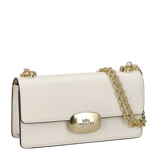 コーチ アウトレット ショルダーバッグ レディース エライザ フラップ クロスボディ ホワイト COACH OUTLET CP008 IMCHK チョーク