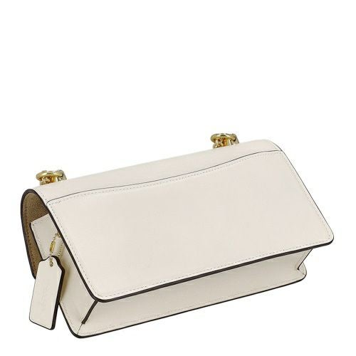 コーチ アウトレット ショルダーバッグ レディース エライザ フラップ クロスボディ ホワイト COACH OUTLET CP008 IMCHK チョーク