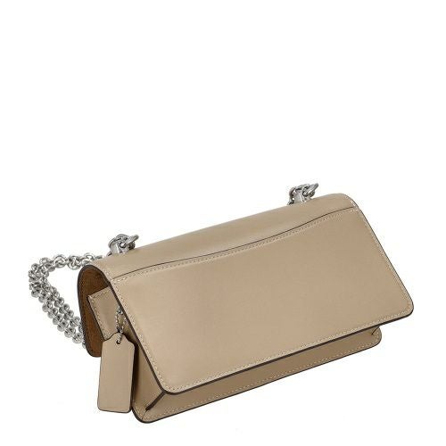 コーチ アウトレット ショルダーバッグ レディース エライザ フラップ クロスボディ ブラウン COACH OUTLET CP008 SV/TP トープ