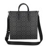 コーチ アウトレット ショルダーバッグ メンズ ディラン ラージ トート・シグネチャー キャンバス ブラック COACH OUTLET CR314 QBMI5 チャコール/ブラック