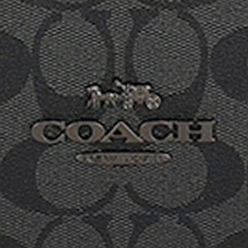 コーチ アウトレット ショルダーバッグ メンズ ディラン ラージ トート・シグネチャー キャンバス ブラック COACH OUTLET CR314 QBMI5 チャコール/ブラック