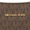 マイケルコース ショルダーバッグ レディース ジェット セット トラベル シグネチャー スモール NS クロスボディー ブラウン MICHAEL KORS 35S5GTVC1B BROWN