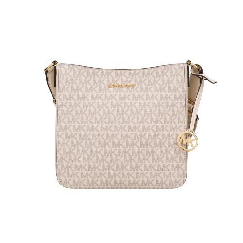 マイケルコース ショルダーバッグ レディース ジェット セット トラベル シグネチャー スモール NS クロスボディー ホワイト MICHAEL KORS 35S5GTVC1B LT CRM MULTI