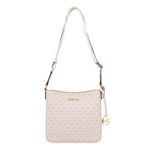 マイケルコース ショルダーバッグ レディース ジェット セット トラベル シグネチャー スモール NS クロスボディー ホワイト MICHAEL KORS 35S5GTVC1B LT CRM MULTI