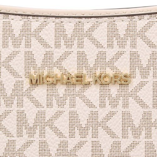 マイケルコース ショルダーバッグ レディース ジェット セット トラベル シグネチャー スモール NS クロスボディー ホワイト MICHAEL KORS 35S5GTVC1B LT CRM MULTI