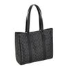 コーチ アウトレット トートバッグ メンズ ハドソン ダブル ハンドル トート・シグネチャー キャンバス ブラック COACH OUTLET CR385 QBMI5 チャコール/ブラック
