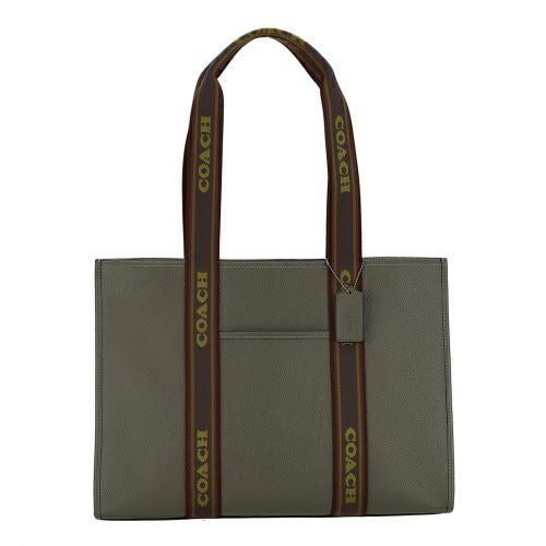 コーチ アウトレット トートバッグ レディース ラージ スミス トート グリーン COACH OUTLET CU996 QBRM3 モスグリーン