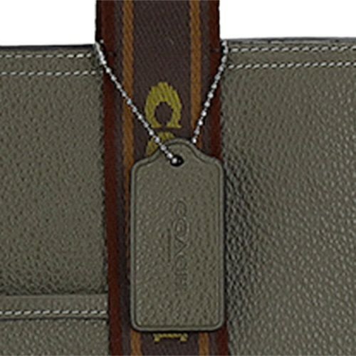 コーチ アウトレット トートバッグ レディース ラージ スミス トート グリーン COACH OUTLET CU996 QBRM3 モスグリーン