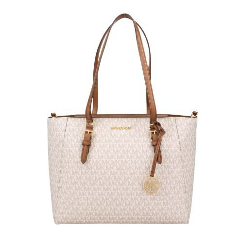 マイケルコース トートバッグ レディース CHARLOTTE 3 IN 1 トート ラージ ホワイト MICHAEL KORS 35F3GCFT9T VANILLA