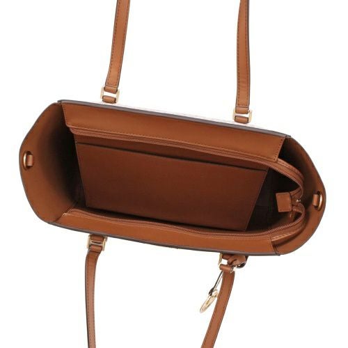 マイケルコース トートバッグ レディース CHARLOTTE 3 IN 1 トート ラージ ホワイト MICHAEL KORS 35F3GCFT9T VANILLA