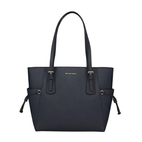 マイケルコース トートバッグ レディース VOYAGER サフィアーノ レザー トート ラージ ネイビー MICHAEL KORS 35S5SV6T7L NAVY