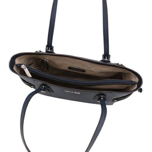 マイケルコース トートバッグ レディース VOYAGER サフィアーノ レザー トート ラージ ネイビー MICHAEL KORS 35S5SV6T7L NAVY