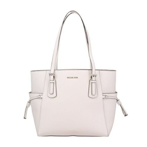マイケルコース トートバッグ レディース VOYAGER サフィアーノ レザー トート ラージ ホワイト MICHAEL KORS 35S5SV6T7L OPTIC WHITE