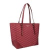 マイケルコース トートバッグ レディース アリア ラージ シグネチャー ロゴ ジャカード トートバッグ レッド MICHAEL KORS 38T2GXAT3J MULBERRY